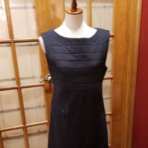 Tory Burch Gray Wool Sheath Dress - Large